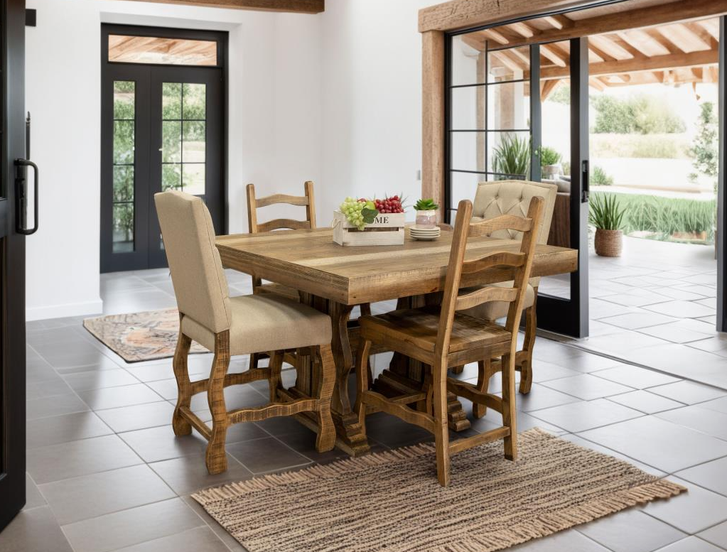 IFD Marquez Upholstered Counter Stool