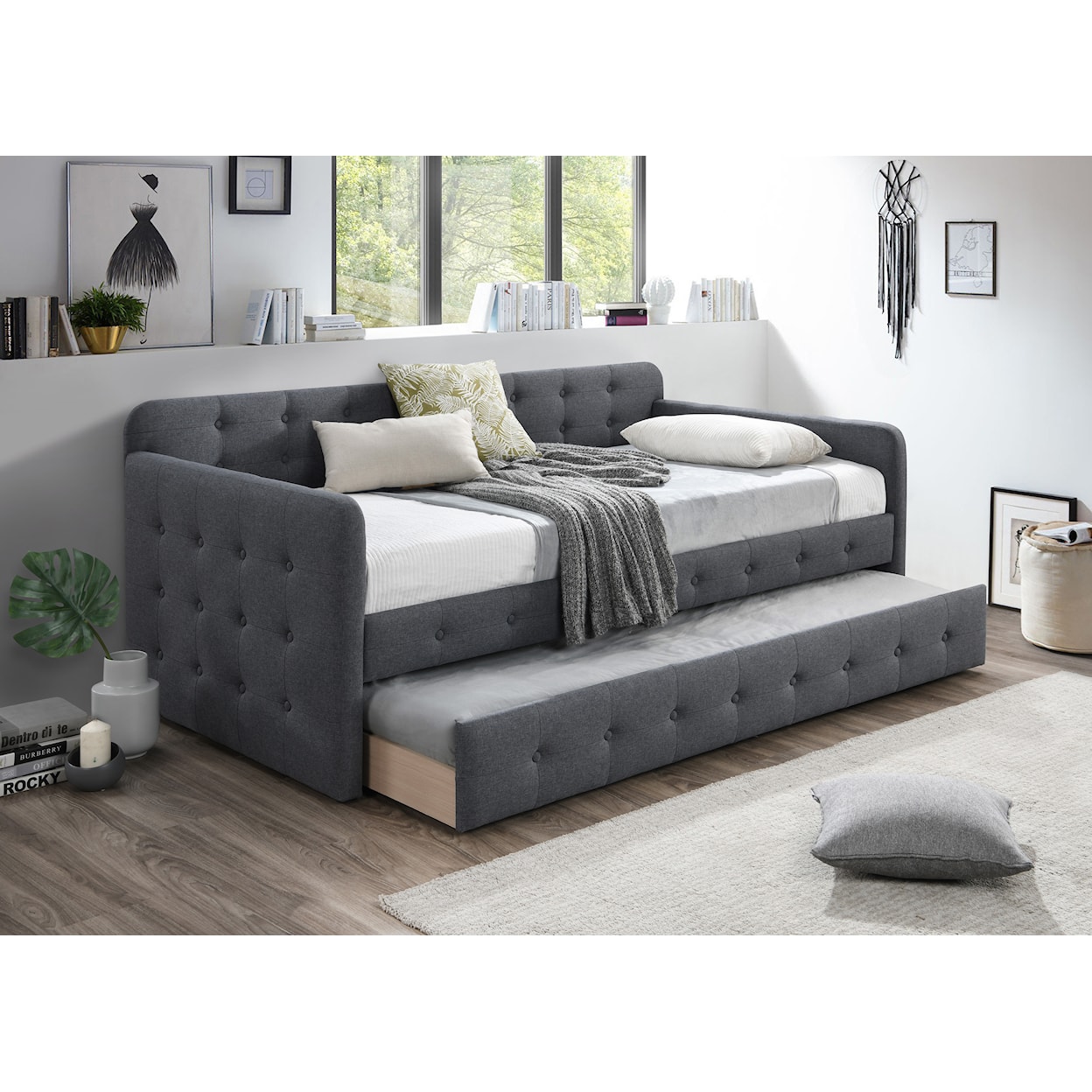 CM Haven Haven Daybed Arm Grey