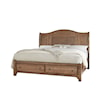 Carolina Bedroom Cool Farmhouse Queen Sleigh Storage Bed