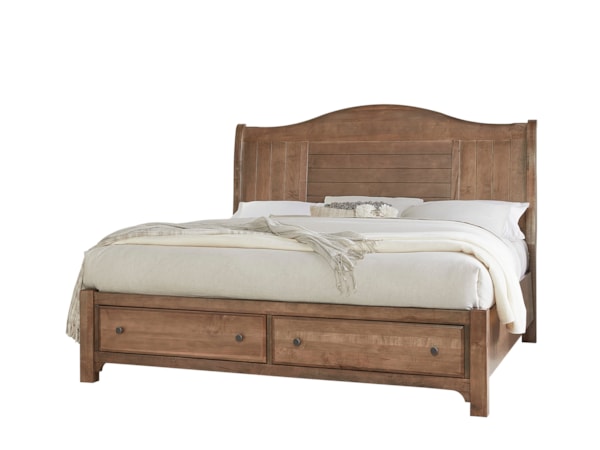 4-Piece Queen Arched Bedroom Set