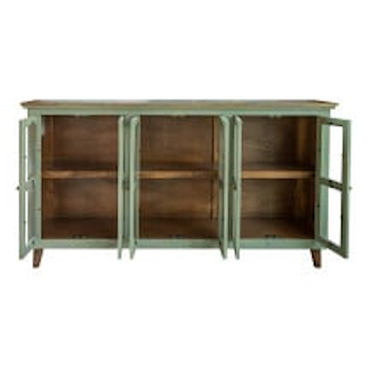 VFM Signature Lima Console Green Console Table with Storage