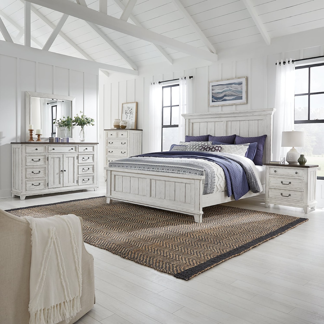 Liberty Furniture River Place 5-Piece King Bedroom Set