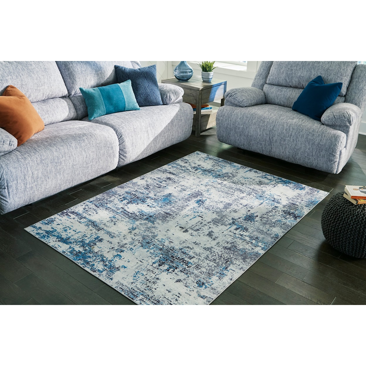 Ashley Signature Design Contemporary Area Rugs Putmins 5' x 7' Rug