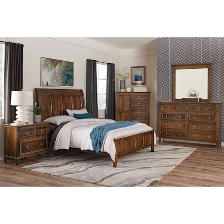 Transitional Queen 5-Piece Bedroom Set