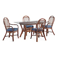 Tropical 5-Piece Dining Set