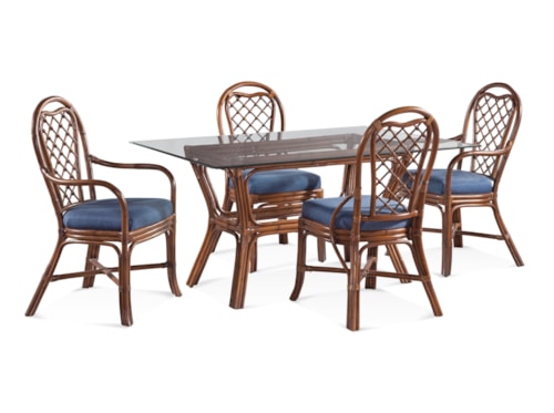 Tropical 5-Piece Dining Set