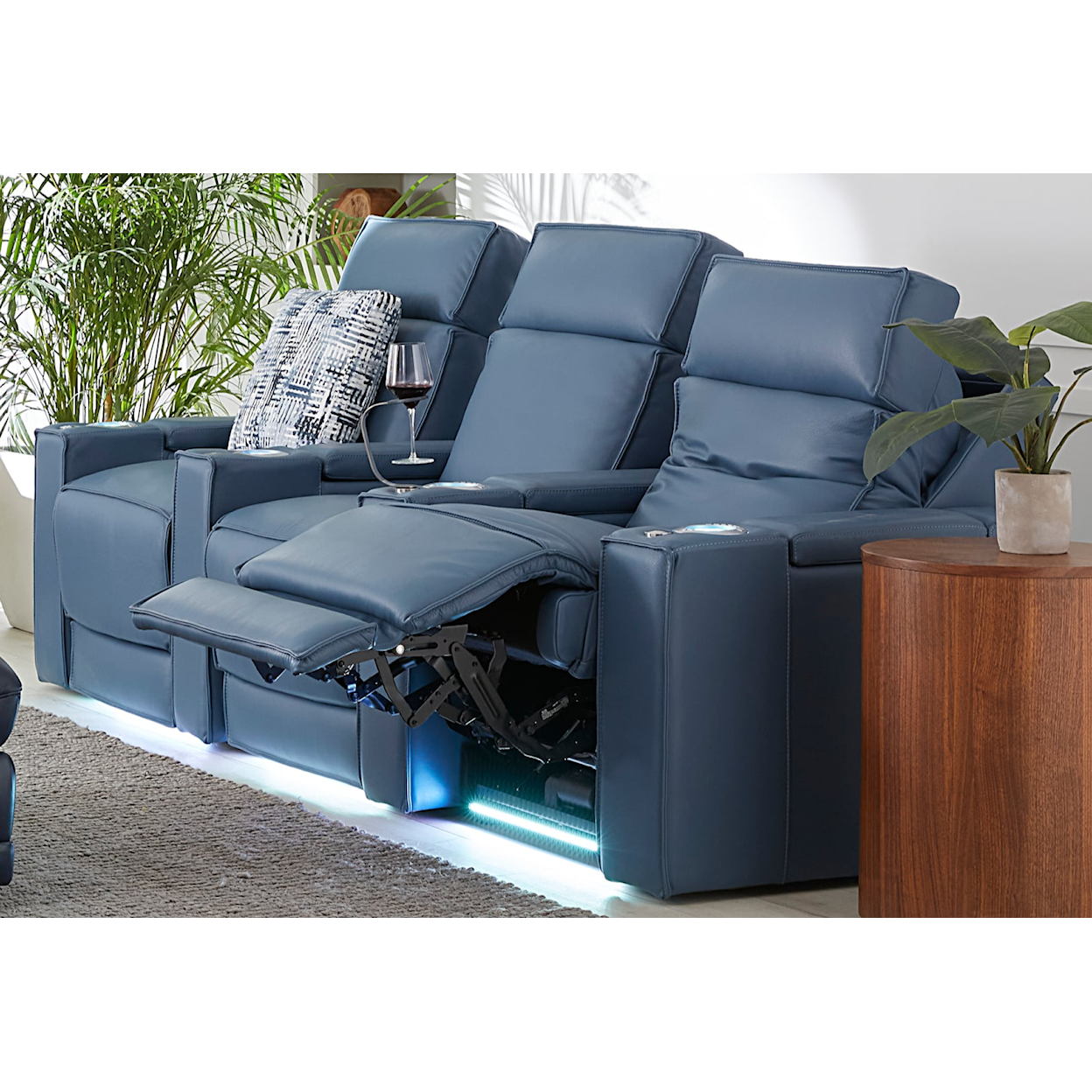 Palliser ACE 3-Seat Power Reclining and Lumbar Sofa