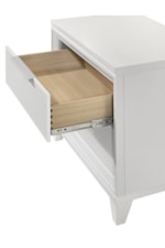 Crown Mark CRESSIDA Cressida Contemporary 2-Drawer Nightstand