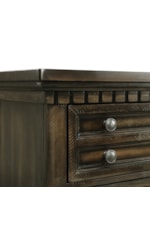 Elements International McCabe Traditional Dresser with Hidden Drawers