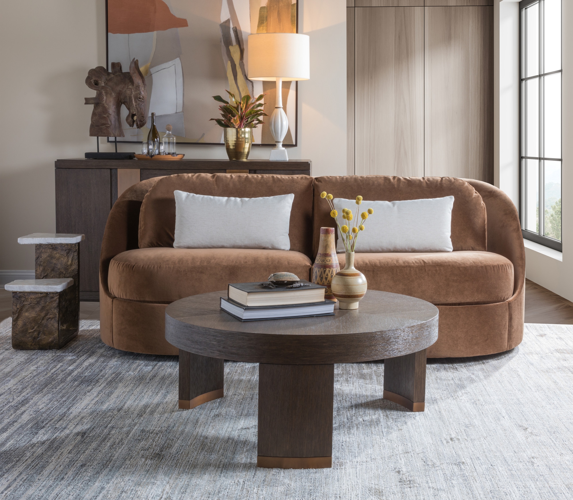 Round Cocktail Table