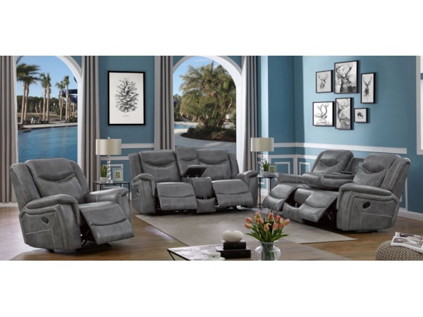 Conrad 3-piece Motion Sofa Set