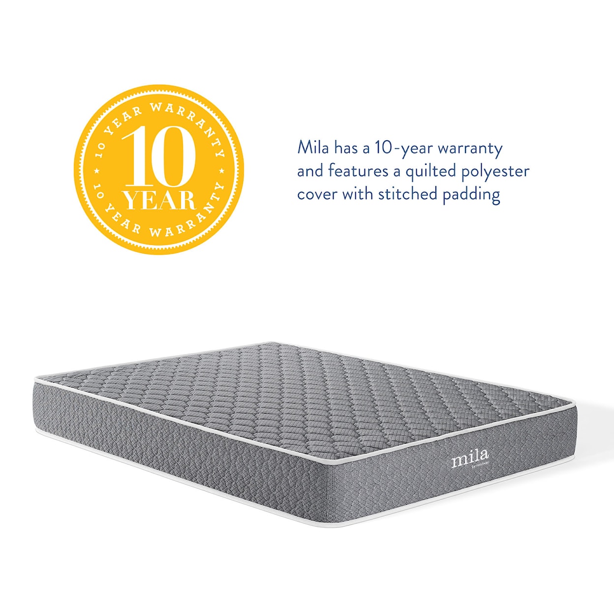 Modway Mila 10" Full Mattress