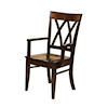 Archbold Furniture Amish Essentials Casual Dining Emmett Dining Arm Chair