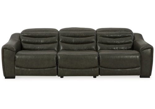 Contemporary 3-Piece Power Reclining Sectional