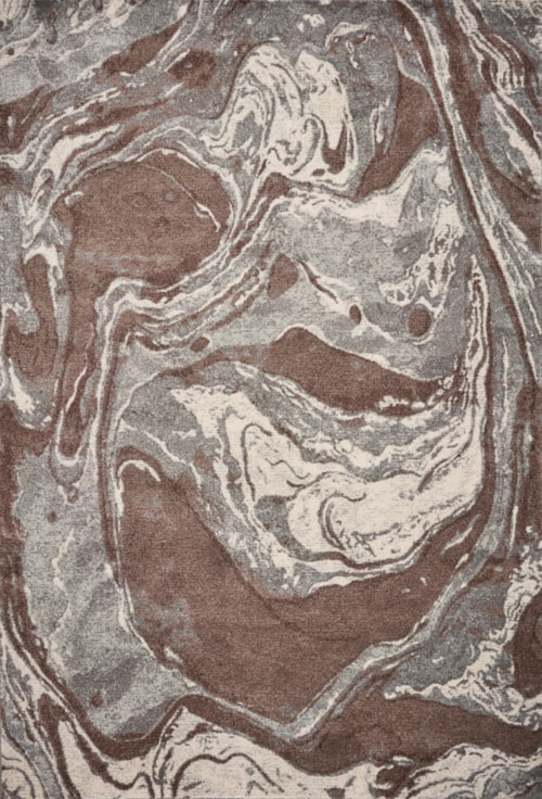 3'3" x 4'11" Mocha Flow Rug