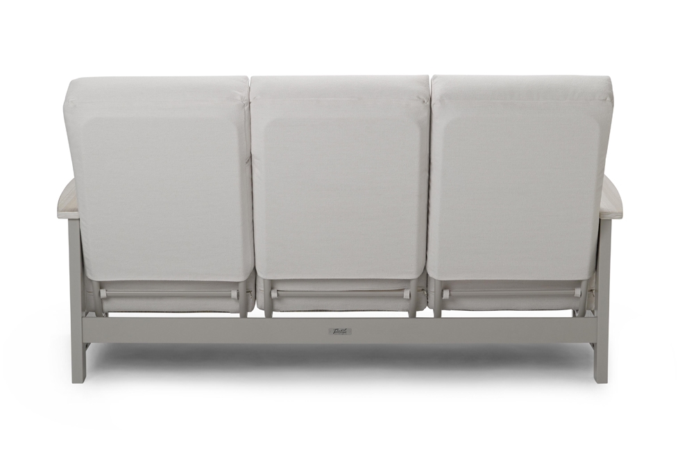 Telescope Leeward Supreme Three-Seat Sofa w/Rustic Arms