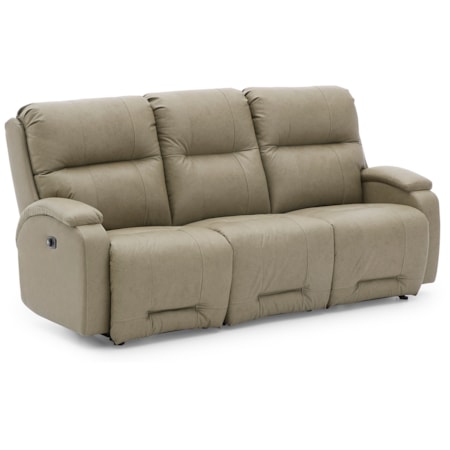 Power Reclining Space Saver Sofa