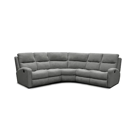 Contemporary 3-Piece Reclining Sectional Sofa