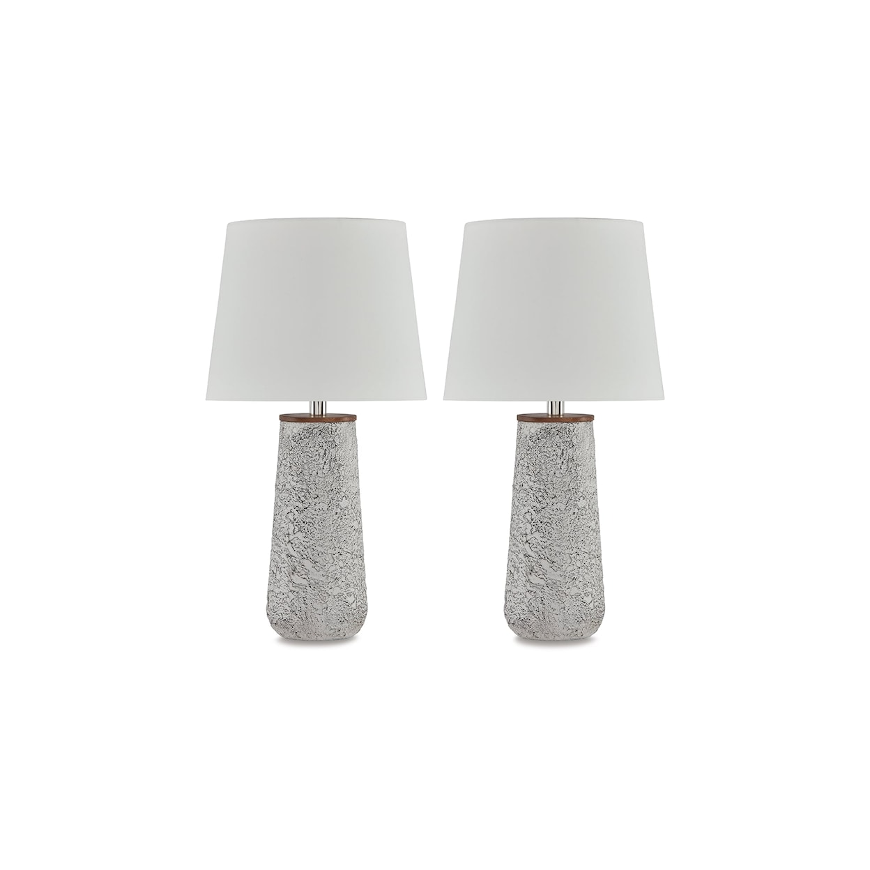 Signature Design by Ashley Chaston Metal Table Lamp (Set of 2)