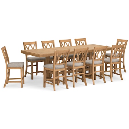 11-Piece Counter Dining Set