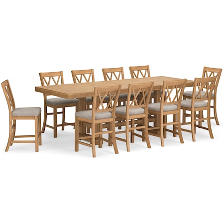 11-Piece Counter Dining Set