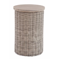 Coastal Outdoor Chairside Table