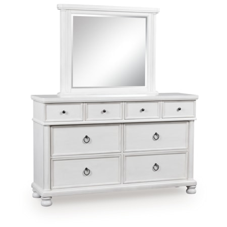 Dresser And Mirror