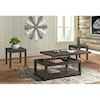 Elements International Colorado Lift-Top Coffee Table