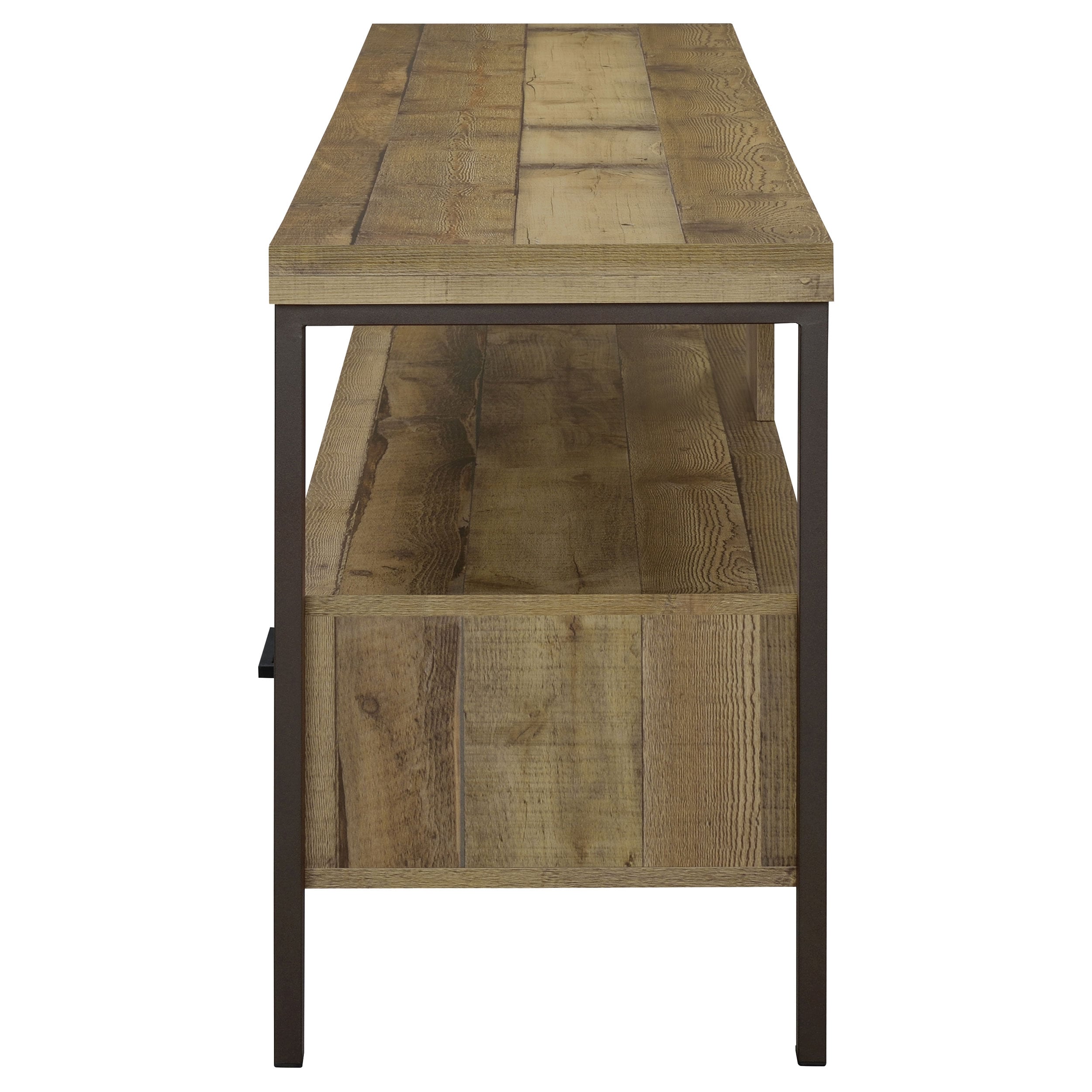 Ruston 71&amp;quot; 3-drawer TV Console Pine