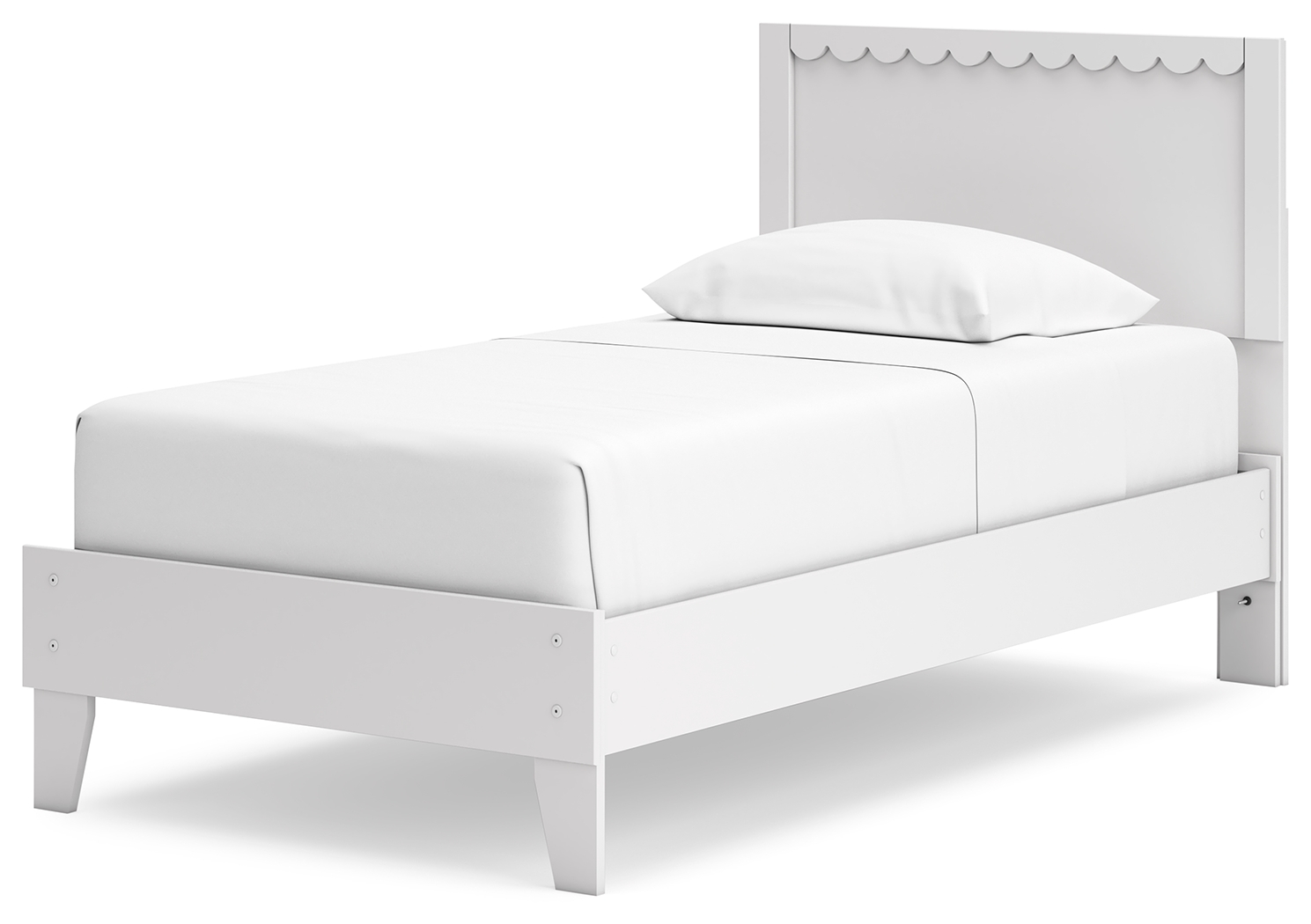 Twin Panel Platform Bed