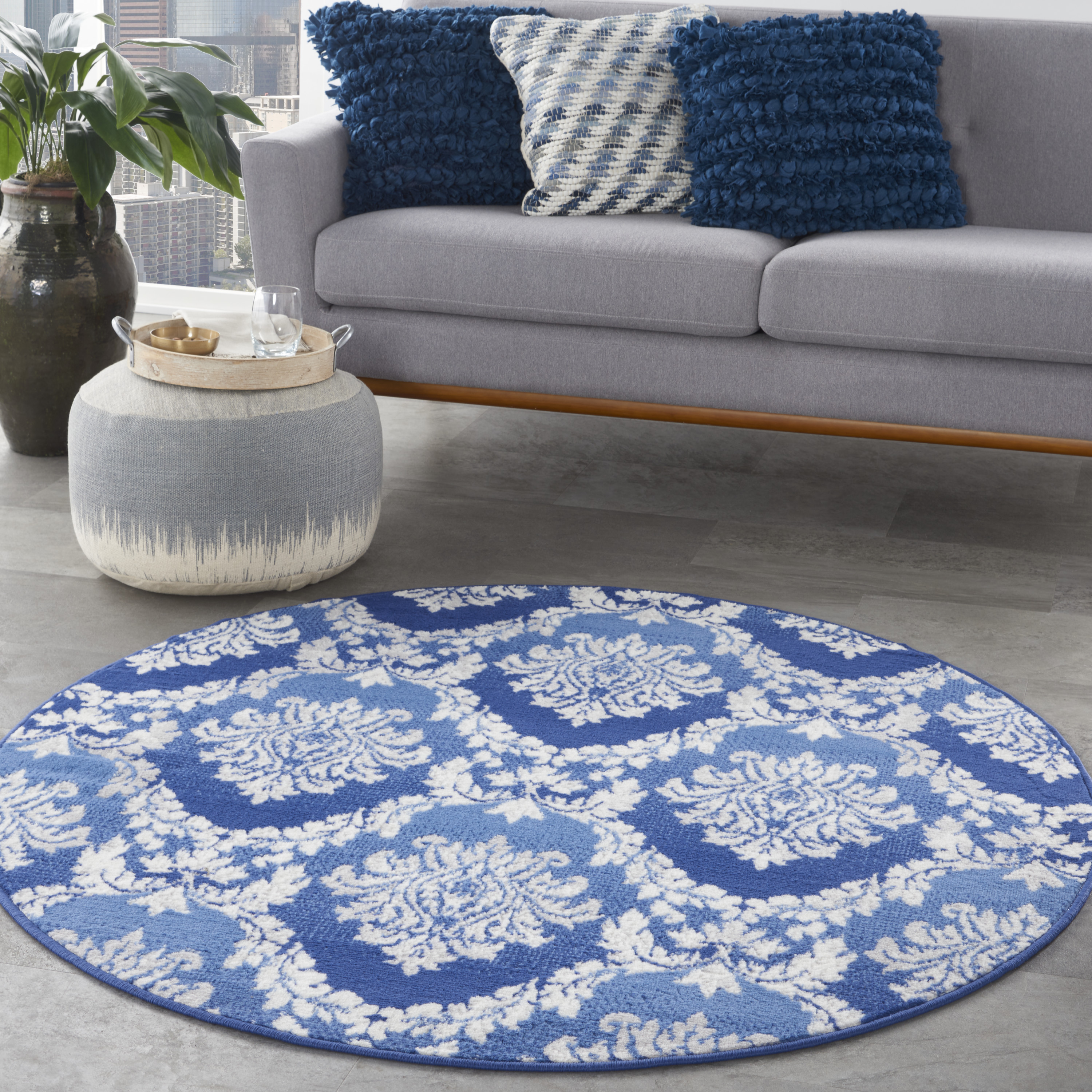 Nourison Whimsicle 5' Round  Rug