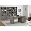 Parker House Pure Modern 36 in. Open Top Bookcase