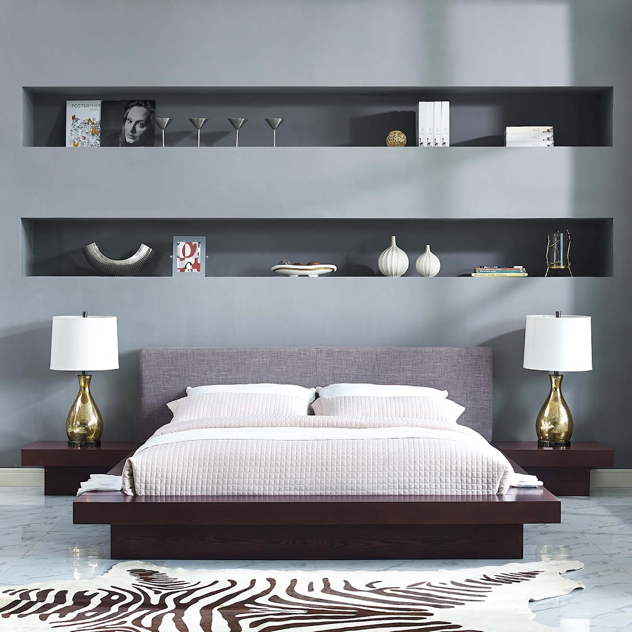 Modway Freja 3 Piece Queen Bedroom Set