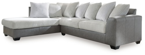 2-Piece Sectional With Chaise