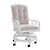 Shown in fabric 309-74 in Antique White finish.