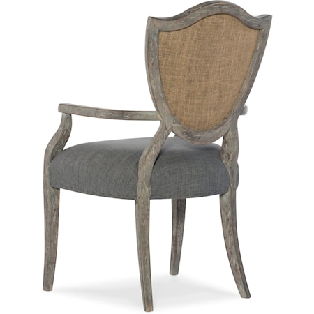 Shield-Back Arm Chair