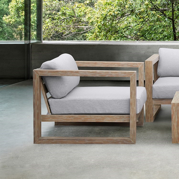 Armen Living Paradise Outdoor Patio Upholstered Chair