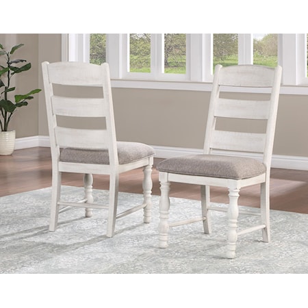 Dining Side Chair with Upholstered Cushion