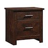 Lifestyle Mason DARK BROWN NIGHTSTAND. |