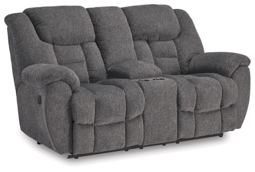 Reclining Loveseat With Console