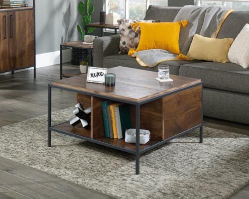 Mid-Century Modern Lift-Top Coffee Table