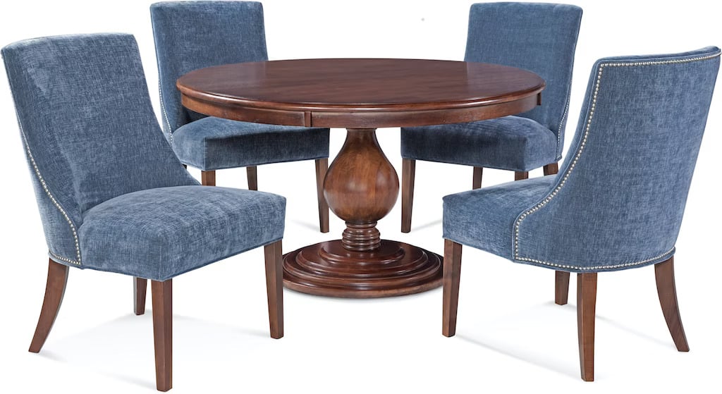 Braxton Culler Tuxedo Upholstered Dining Chair with Nailhead Trim