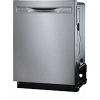 24" Stainless Steel Tub Built-In Dishwasher With Cleanboost