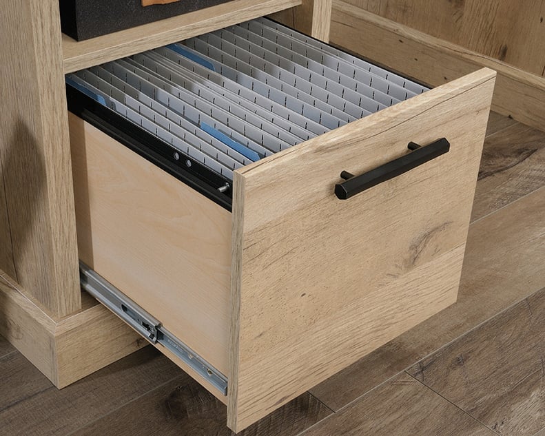 Sauder Aspen Post Aspen Post Double Pedestal Computer Desk