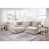 Signature Design Edenfield 3-Piece Sectional with Chaise