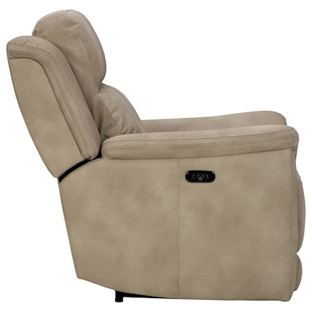 Power Recliner w/ Adj Headrest