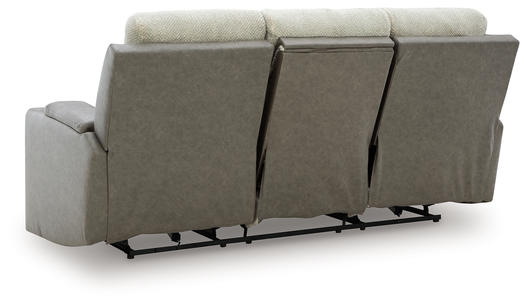 Pwr Rec Sofa With Adj Headrest