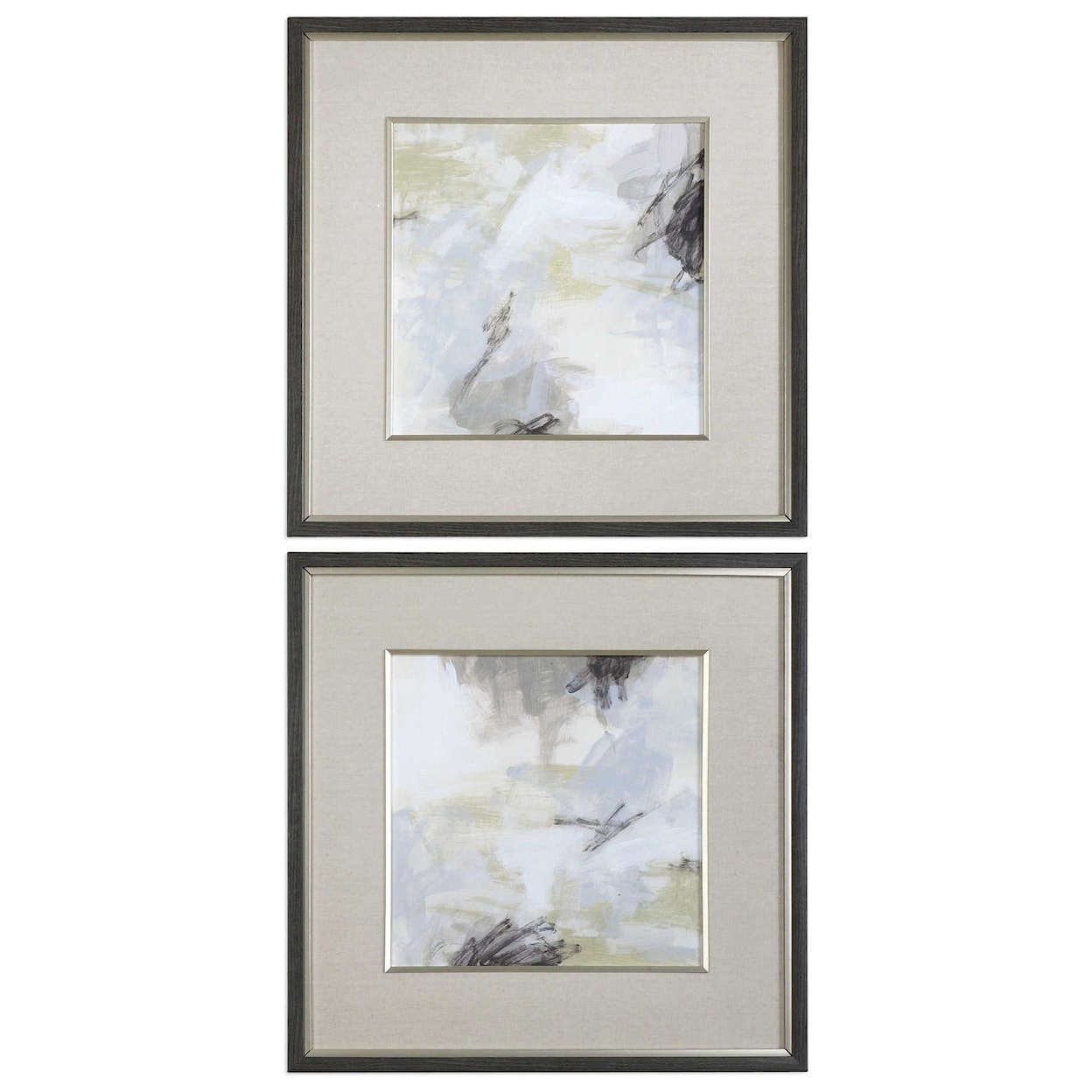 Uttermost Framed Prints Abstract Vistas Framed Prints Set of 2