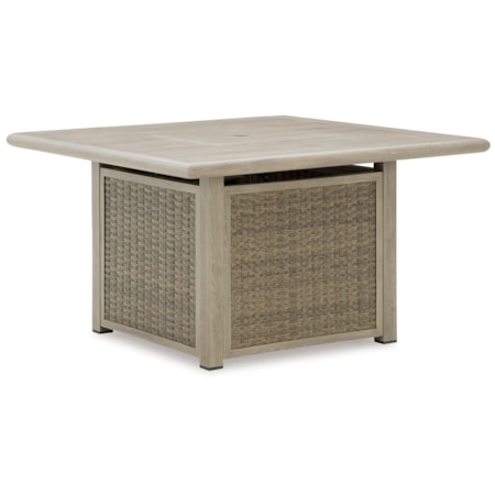 Square Fire Pit Table