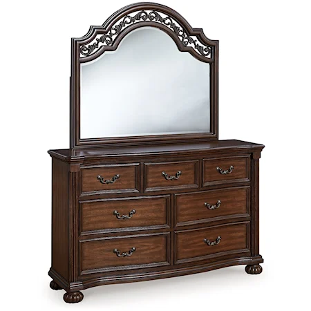 Dresser and Mirror